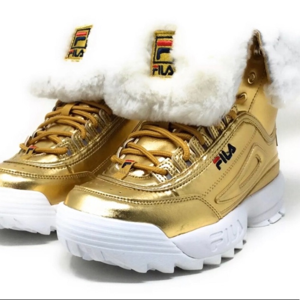 Girls fila boots sz 3